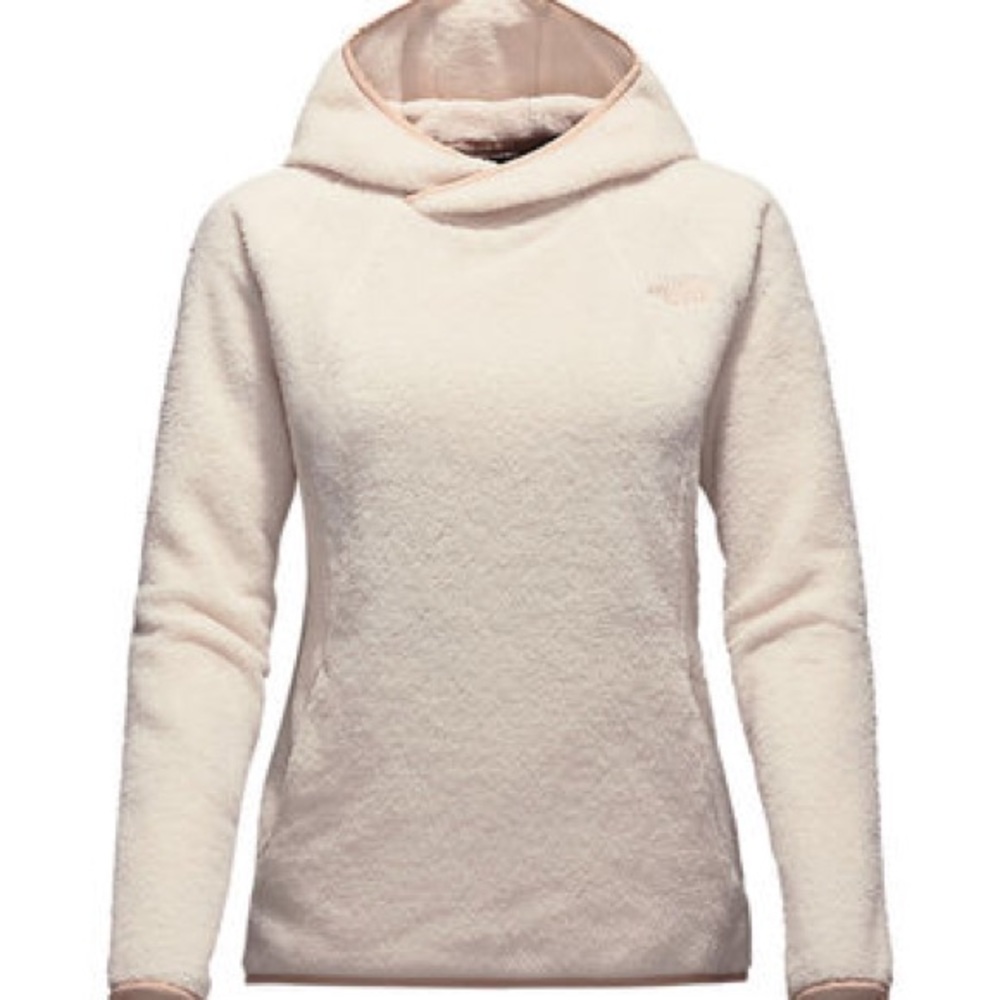 The North Face sherpa hooded sweater